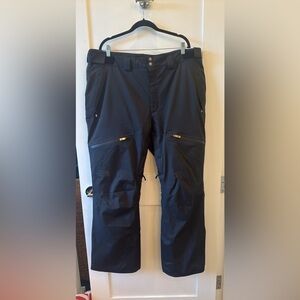 The North Face Black Snowboard Pants XXL